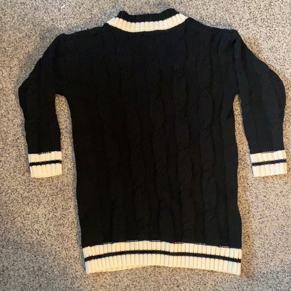 Princess Polly varsity girl mini dress black/white - Picture 2 of 4